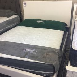 Display Queen Bed Frame With Mattress ( Last One Hurry In ) 