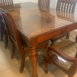 Wooden Kitchen Table 