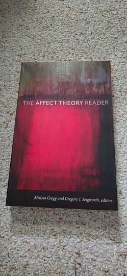 The Affect Theory Reader Paperback Book