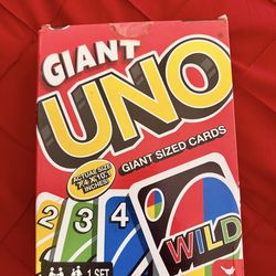 Giant Size UNO Card Game