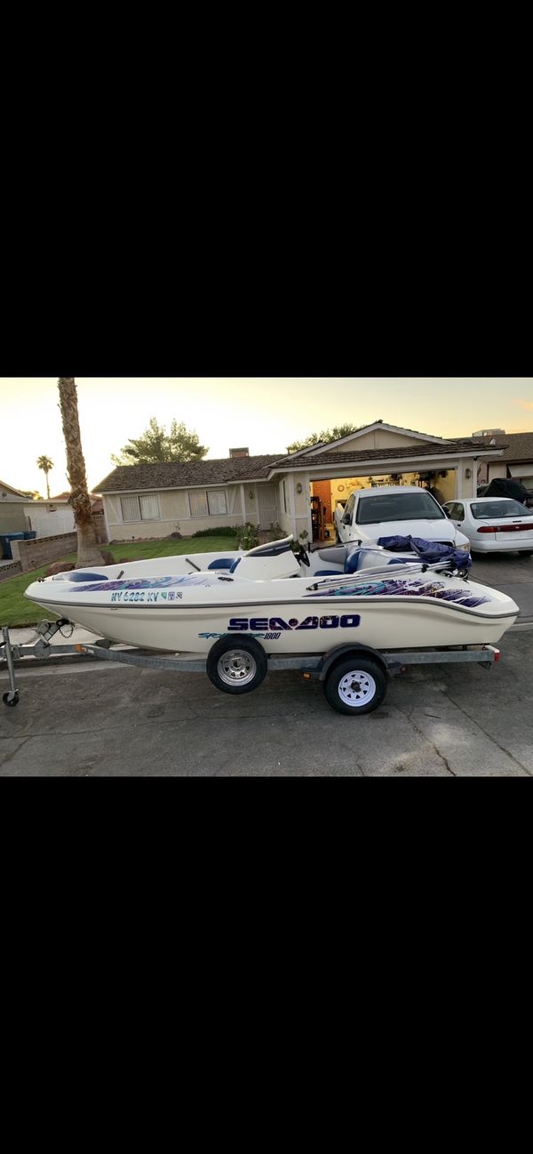 1999 seadoo sportster 1800, twin rotax 18 jet boat, trade for ktm