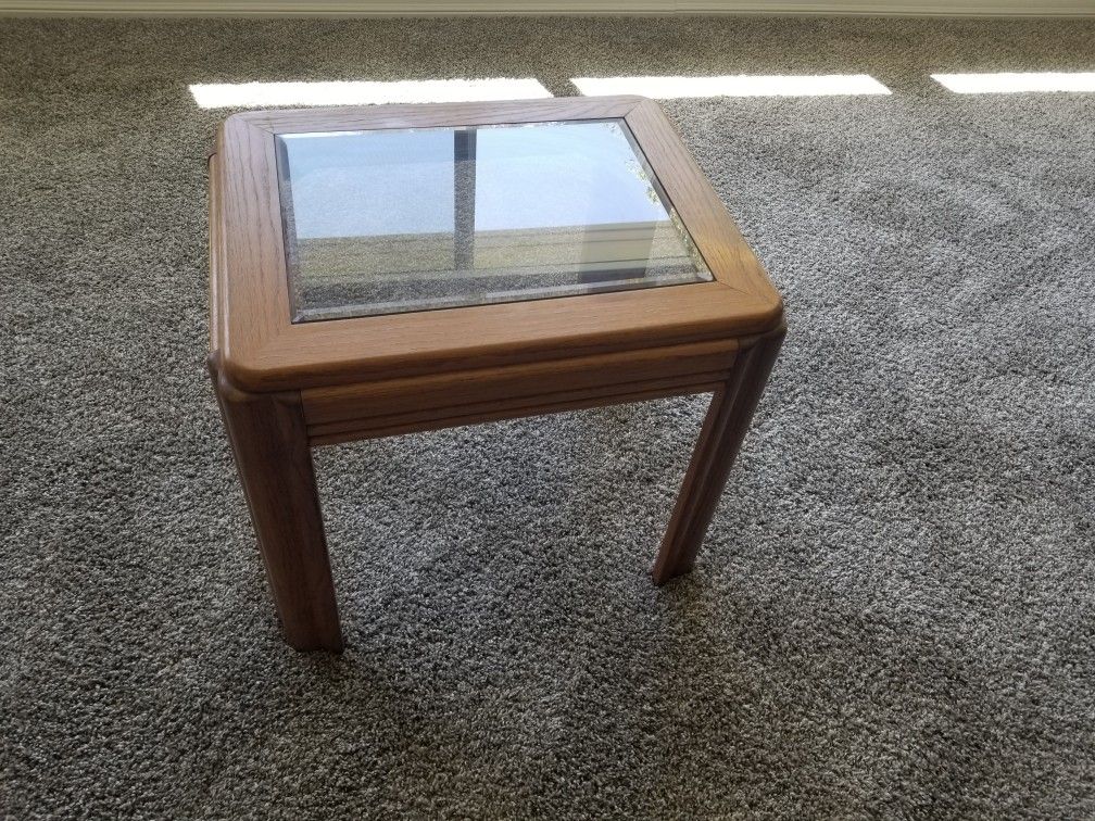 End Table Oak
