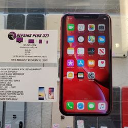 Unlocked Red iPhone XR 64gb (We Offer 90 Day Same As Cash Financing)