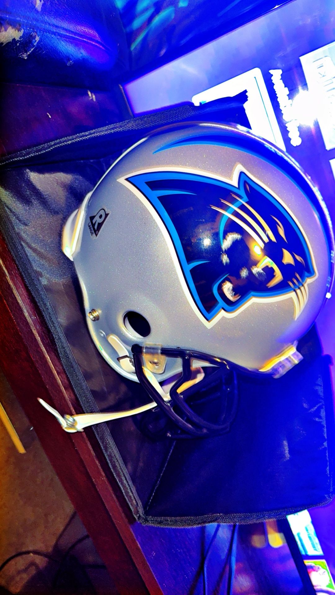 Panthers NFL HELMET REAL
