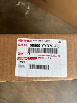 Lexus NX 350 Genuine Floor Mats OEM
