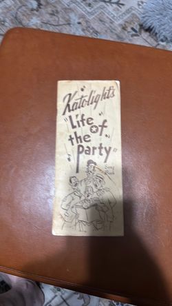 Life of the party Lyric booklet