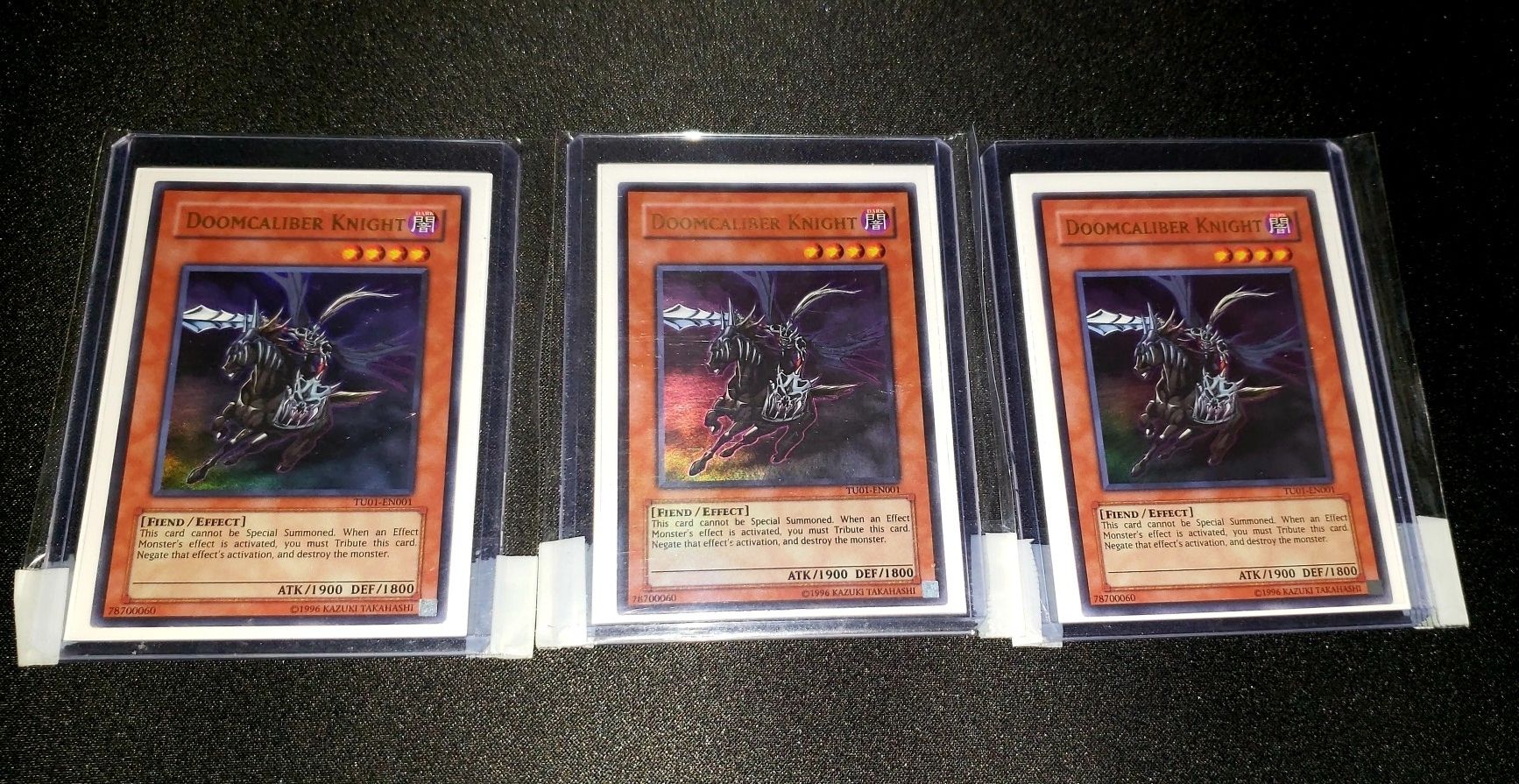 Yugioh Cards Doomcaliber Knight Turbo Pack NM X3