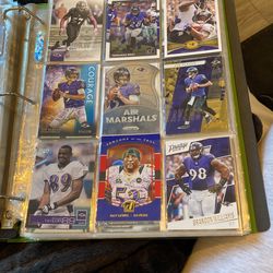 Baltimore Ravens Football Trading Cards