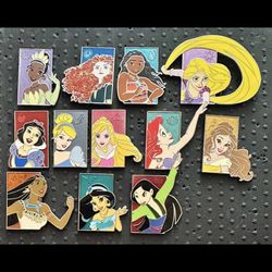 Disney Princess Pin Set