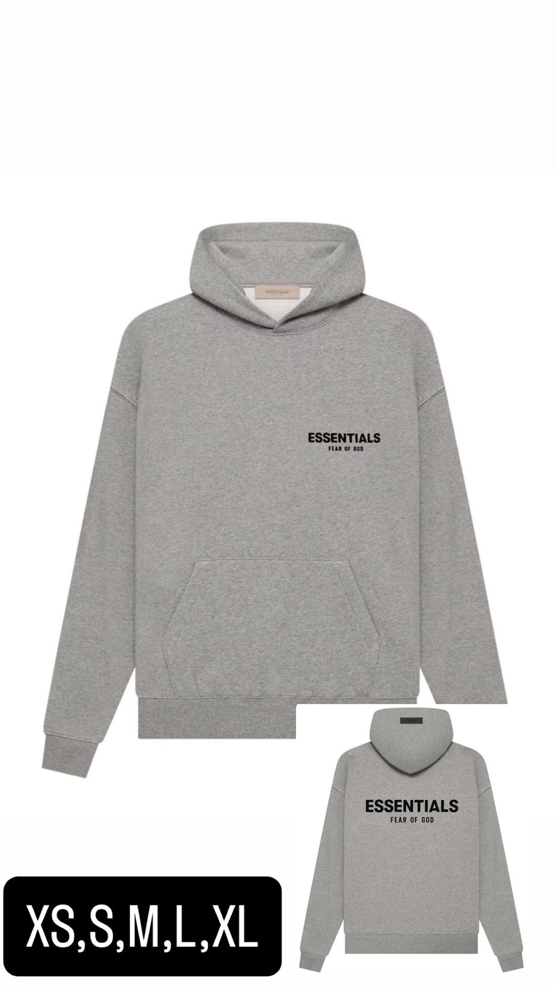 Essentials Hoodies can come With Matching bottoms All Up To You