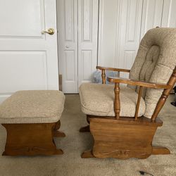 Glider And Ottoman
