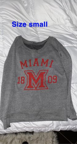 Miami college sweatshirt