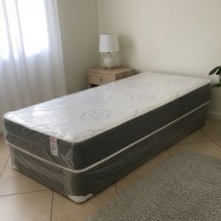 Twin Size Mattress Set – Medium Comfort – Available Today 🚚