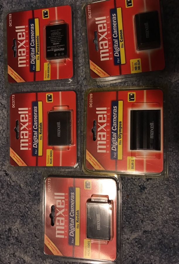 165 digital camera batteries