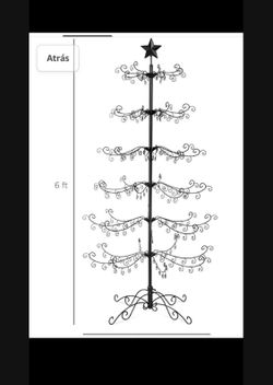 6 ft Metal Wire Christmas Tree Stand