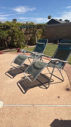 Patio chairs