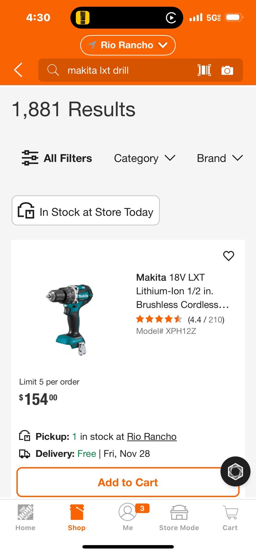 Makita Lxt Drill