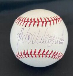 Fernando Valenzuela Signed Baseball