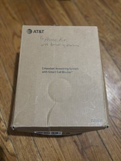 5 Handset Cordless House Phone With Answering Machine