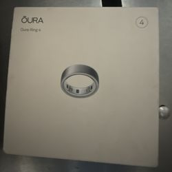 Oura Ring 4 Brushed Silver 