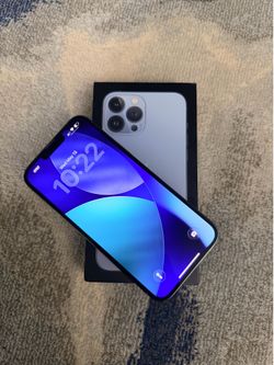 iPhone 13 Pro Max 128gb Unlock for all carriers in Palatine or Glenview $400 Phone only & Box