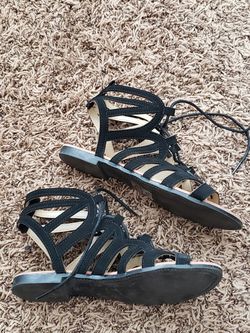 Little girls gladiator sandals