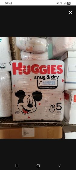 Huggies Snug & Dry Diapers Size 5, 78 Count