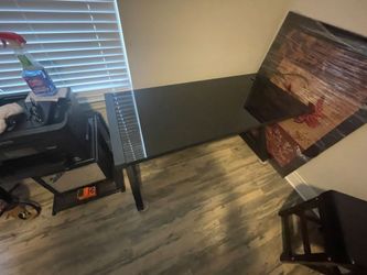 Computer/gamer desk & chair