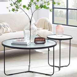 Glass Top Coffee Table (2 size see my description )