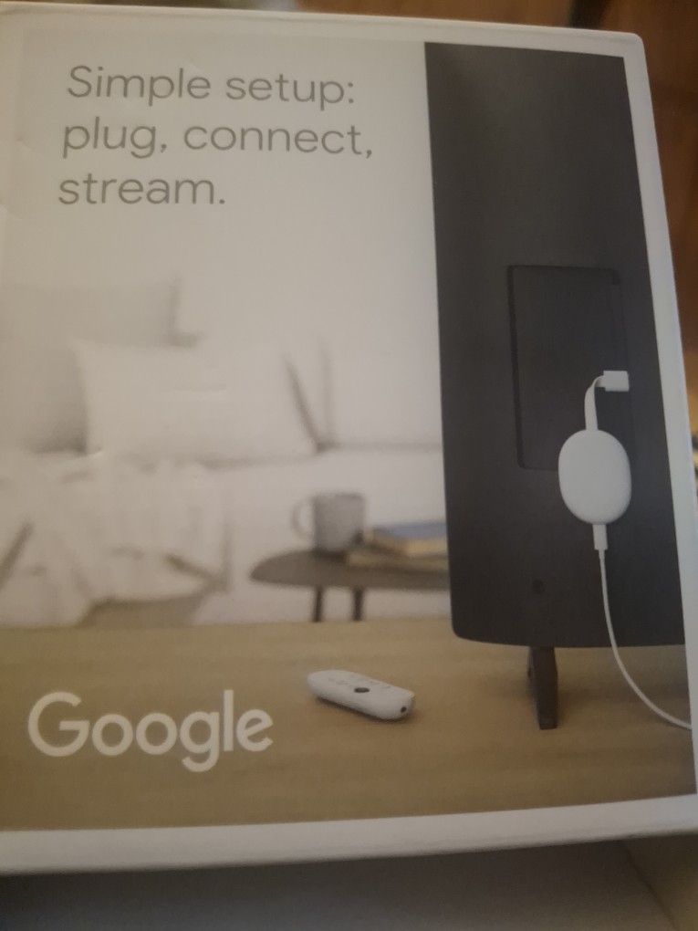 simple setup plug connect stream google