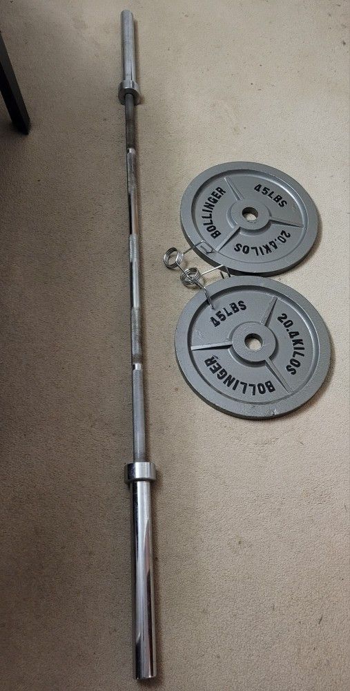 Olympic Weights And Bar