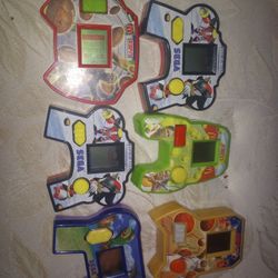 vintage y2k mini handheld games