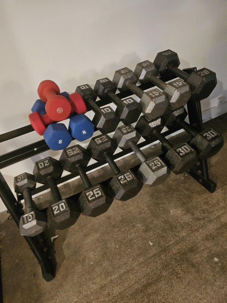 Free Weights+ Rack (Hammers Optional)