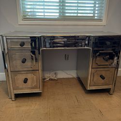 Mirrored Vanity/Desk