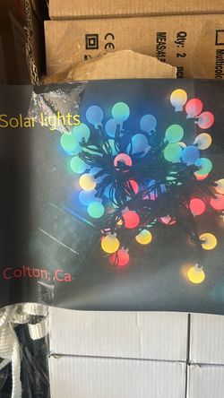 Multicolor Solar String Lights