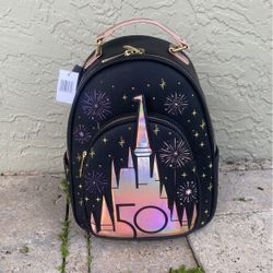 Disney 50th Anniversary Loungefly backpack Brand NEW