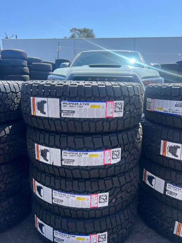 285/70/17 FALKEN AT4W 4 NEW TIRES