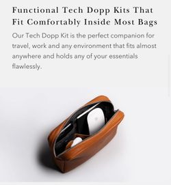 Harbor London Tech Dopp Kit