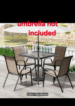 5 piece Patio Set Brand New in the Box