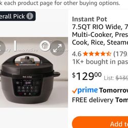 Brand New Instant Pot