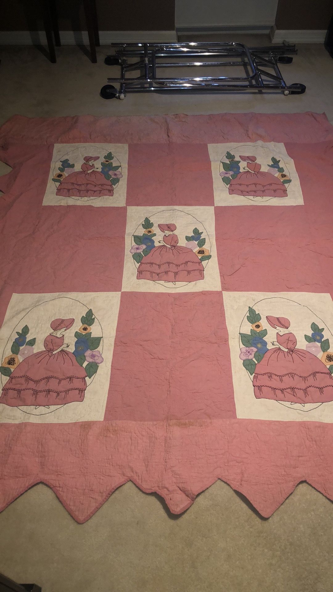 Vintage Handmade Quilt