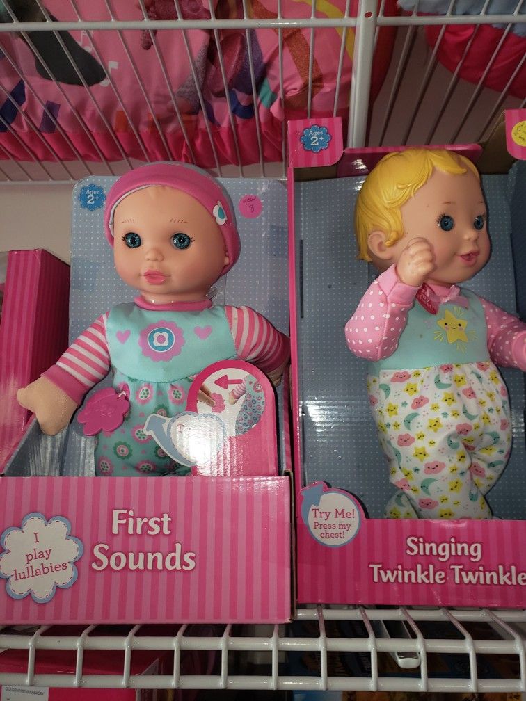 BABY DOLLS SEE ALL PICTURES PRICE IS EACH ALL NEW