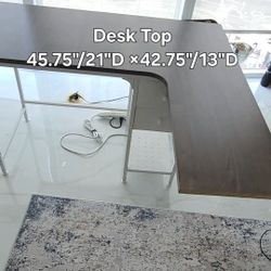 L Shape Desk TOP Only 