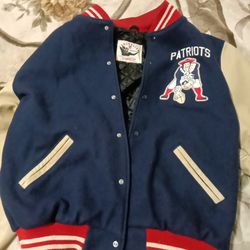 Mitchell And Ness Jacket. 1960 Boston Patriots Jacket. Real Good Condition