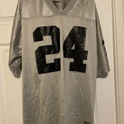 Vintage Oakland Raiders Silver #24 Jersey