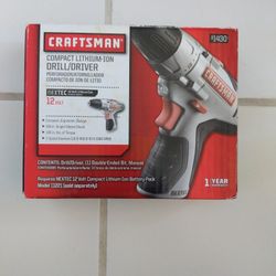Craftsman Compact Lithium-Ion Drill/Driver