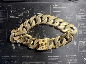 Big Dog Collar Gold Chain
