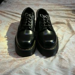 Dr. Martens (8053 Leather Platform Casual Shoes)  9UK : 10USM