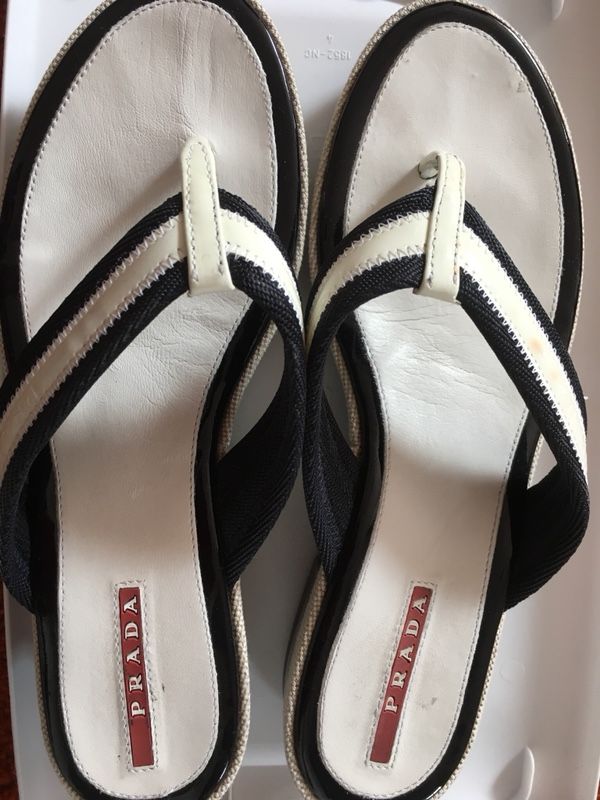 Prada Leather Sandals
