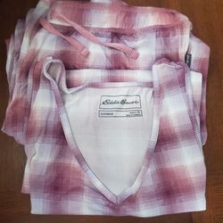 New Eddie Bauer 2 piece Pajama set size XL